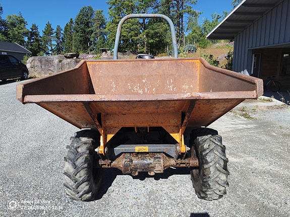 Terex Registrert Benford 3001KFA 3-tonns dumper 6 of 10