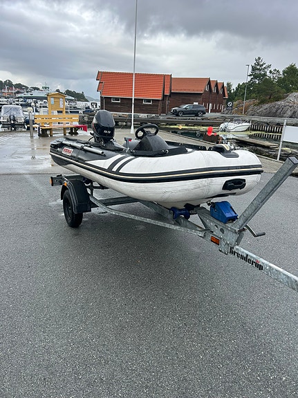 RÅ RIB El.tilt, Hydr.str. El.start, Horn, El.lensepumpe, 4 sitteplasser Høstpris 2 of 25