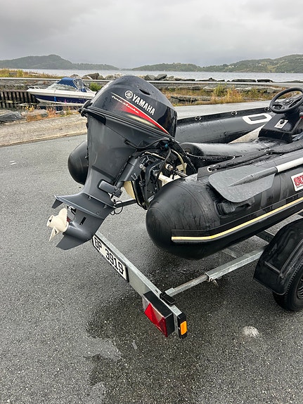 RÅ RIB El.tilt, Hydr.str. El.start, Horn, El.lensepumpe, 4 sitteplasser Høstpris 4 of 25