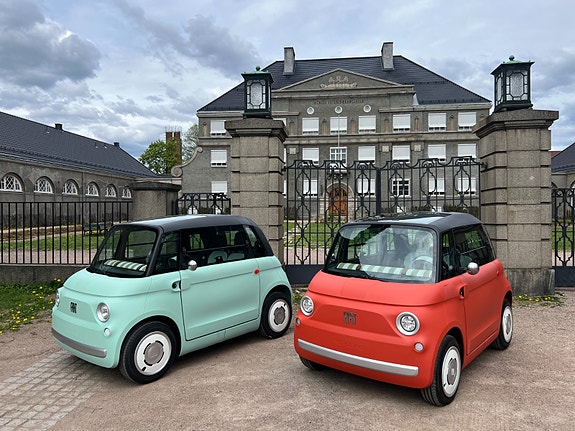 Fiat Topolino Corallo // Elektrisk mopedbil fra 16 år // 75 Km 18 of 21