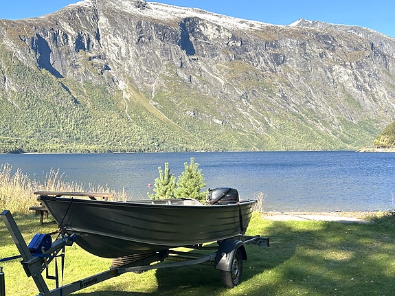 Perfekt fiskebåt, dagsturbåt for sjø og ferskvann m/ekkolodd 2 of 8