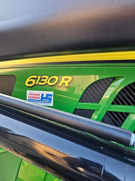 John Deere 6130R 2019, kr 860 000,-