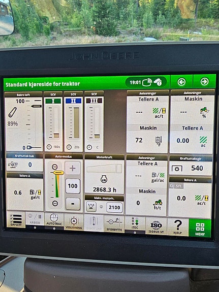 John Deere 6130R 2019, kr 860 000,-