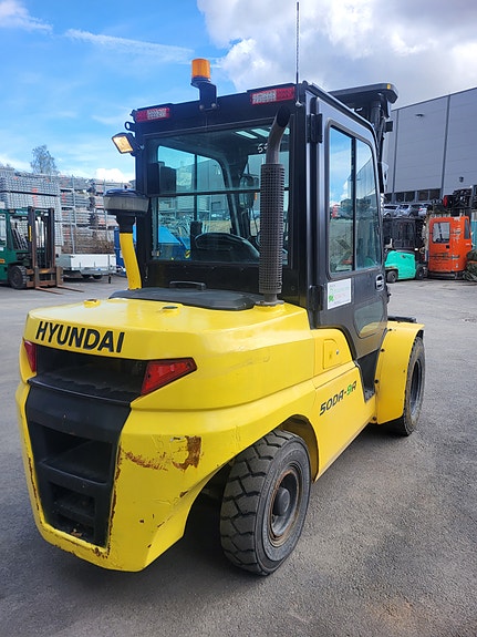 Hyundai 50DA-9A. HEL OG FIN MASKIN MED 5T LØFTEKAPASITET- LAVT TIMEANTALL 9 of 10