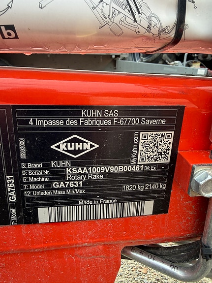 Ny Kuhn 7631 Samlerive 4 of 5