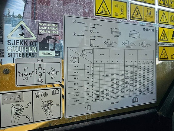 Cat 308 E 2 CR 30 of 30