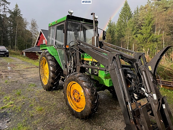 John Deere 1630 m/ frontlaster. 4 of 30