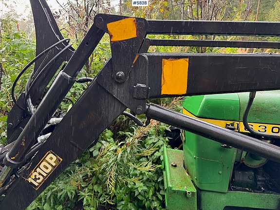 John Deere 1630 m/ frontlaster. 9 of 30