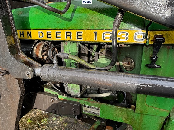 John Deere 1630 m/ frontlaster. 10 of 30
