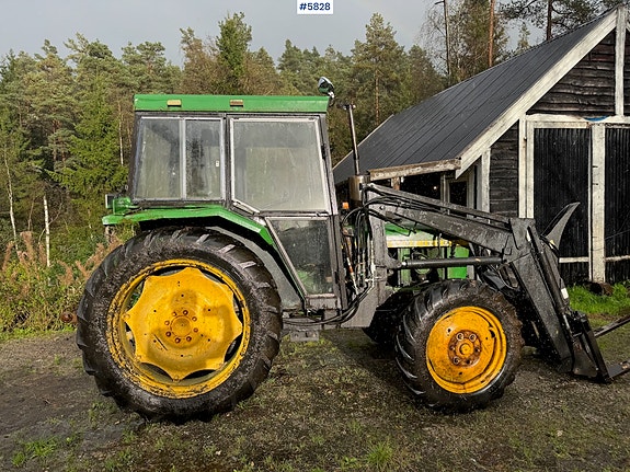 John Deere 1630 m/ frontlaster. 5 of 30