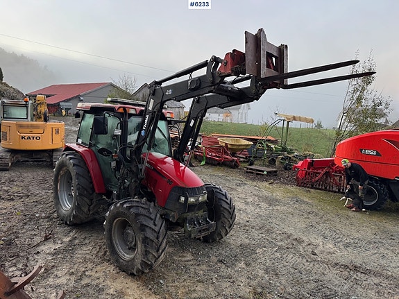 CASE IH JXU 95 m/ frontlaster 8 of 30