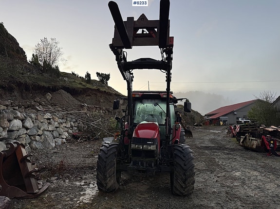 CASE IH JXU 95 m/ frontlaster 6 of 30