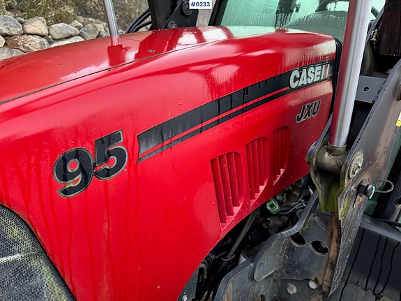 CASE IH JXU 95 m/ frontlaster 2 of 30