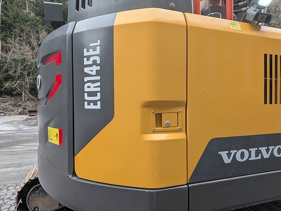 Volvo ECR145EL | GULLAVTALE | GRIPKASETT | KUN 3695 TIMER | 2 SKUFFER +++ 29 of 30