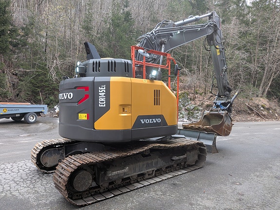 Volvo ECR145EL | GULLAVTALE | GRIPKASETT | KUN 3695 TIMER | 2 SKUFFER +++ 5 of 30