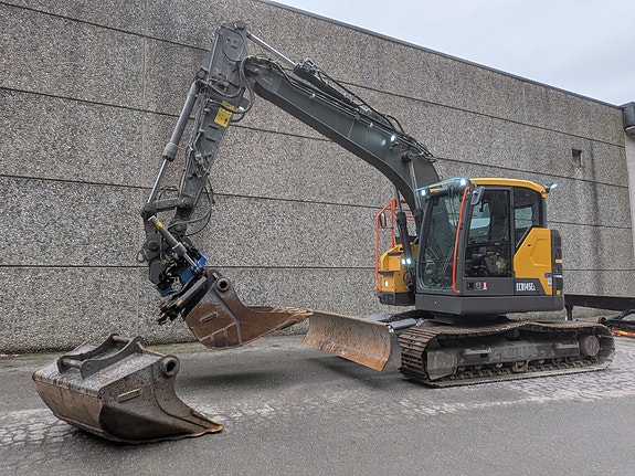 Volvo ECR145EL | GULLAVTALE | GRIPKASETT | KUN 3695 TIMER | 2 SKUFFER +++
