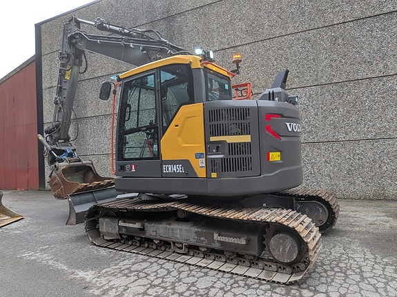 Volvo ECR145EL | GULLAVTALE | GRIPKASETT | KUN 3695 TIMER | 2 SKUFFER +++ 3 of 30