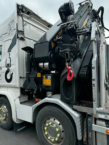 Scania R580 Super70 PK78002, Flyjib, Vinsj, Mannskapskorg 4 of 7