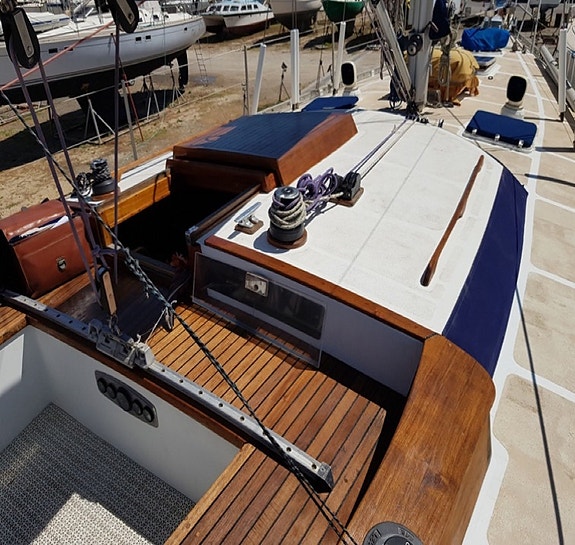 Trireme 50: expedition Steel Ketch 17m 6 of 20