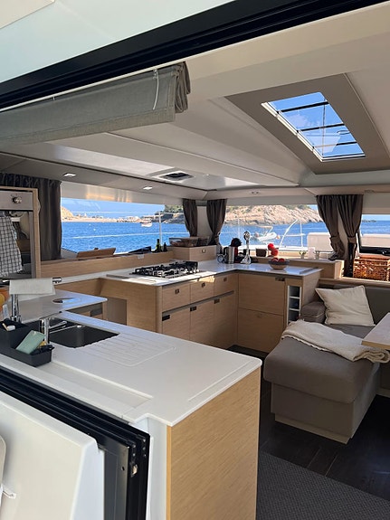 Flott 45 ft katamaran FOR UTLEIE på Sicilia fra 1. august 2026 15 of 23