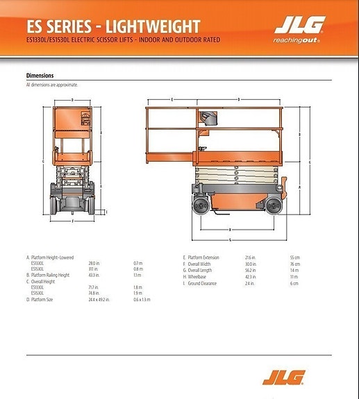 JLG ES1530L 5 of 5