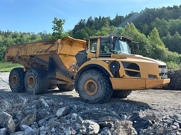 Volvo A40FFS dumper - 6x6 - Sorte skilter - Sertifisert - Leveringsklar 7 of 30