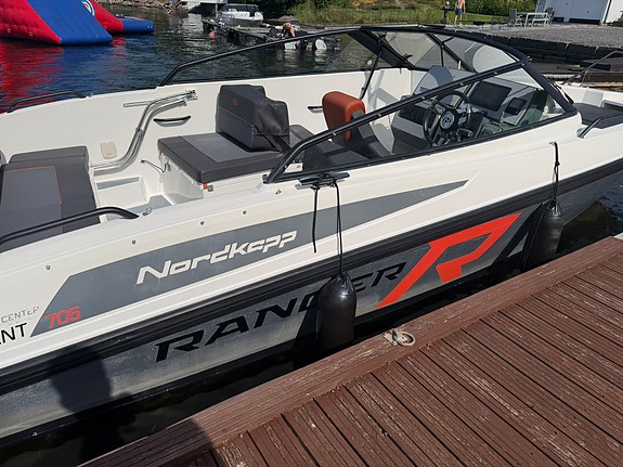 Velutstyrt Nordkapp Avant 705 Ranger | Alu-skrog | Evinrude G2 300 hk 6 of 30
