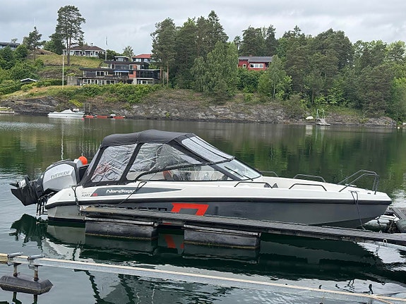 Velutstyrt Nordkapp Avant 705 Ranger | Alu-skrog | Evinrude G2 300 hk 18 of 30