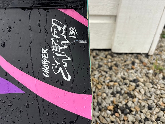 Burton Chopper Safari snowboard 130 cm med bindinger | FINN-torget