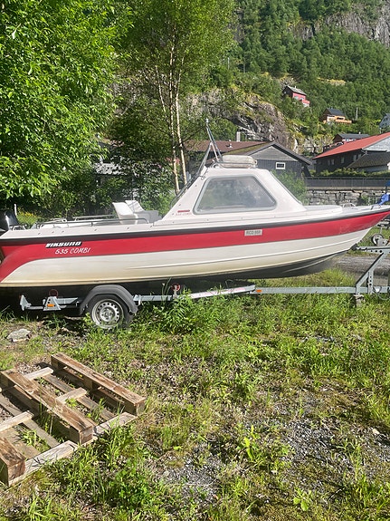 salg!!! viksund 535 combi- model b, 40hk, med henger. 2 of 5