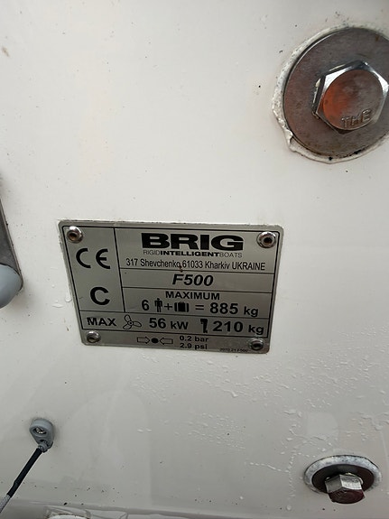 Strøken Brig Falcon 500 med Mercury 50 hk til salgs - Kun 11 timer og med henger 12 of 17