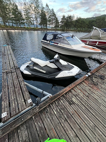 Sea Doo vannscooter triup , artig leke, med henger 4 of 17