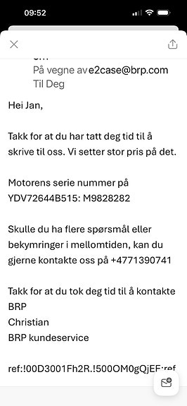 Sea Doo vannscooter triup , artig leke, med henger 17 of 17