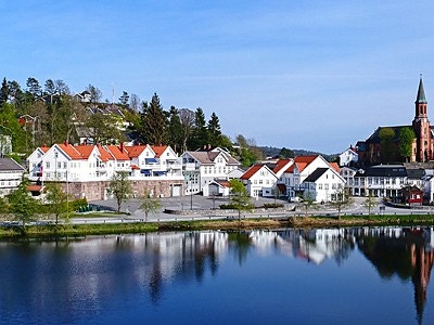 Tvedestrand - Sørlandets smilehull logo