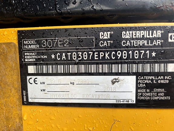 Cat 307E2 14 of 17