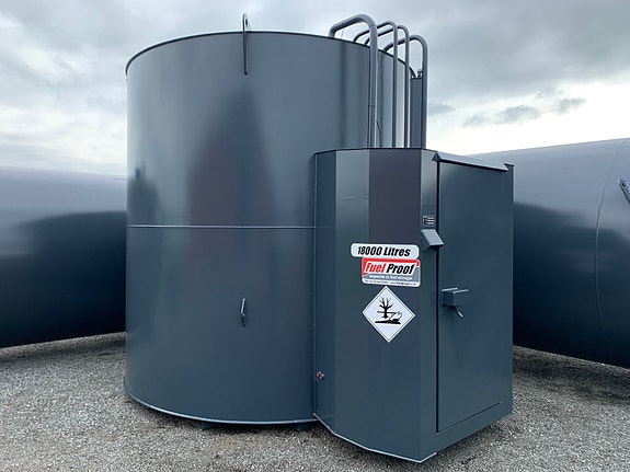 Andre Fuel Proof 18000 Liter Vertikal Bulk Dieseltank 2 of 8