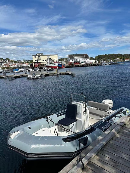 Fin RIB leies ut - 25 knop - mulig med fiskeutstyr & tube sett 3 of 5