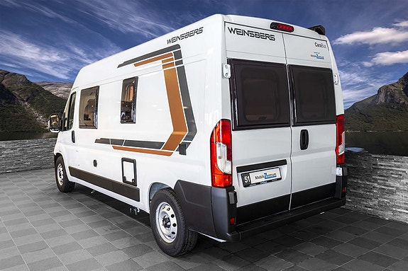 Weinsberg CARABUS 600 MQ smal på veien, stor inni. Omfattende utstyr: Mediapakke, Fiatpakke, Smartpakke, Funksjonspakke, Arktis-Pakke, Care-DrivePakke ++ 4 of 25