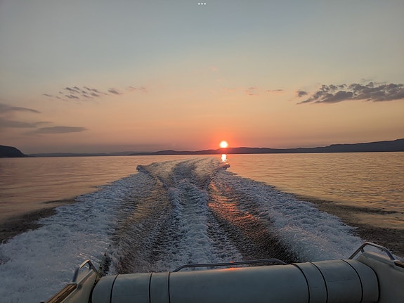 Sea Ray 23 ombygd for LS-motor 22 of 25