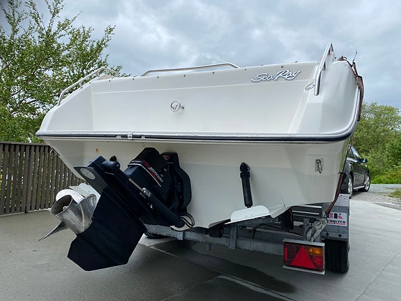 Sea Ray 23 ombygd for LS-motor 18 of 25