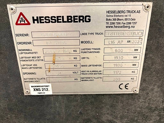 Linde L 16 AP 9 of 9