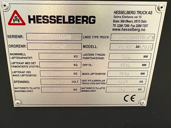 Linde L 14 AP 9 of 9