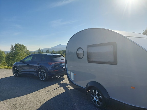 Tabbert T@B 320 W21 – Velholdt, lett campingvogn med fortelt og sykkelstativfeste. 6 of 21