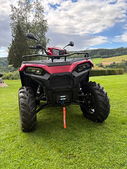 Polaris Sportsman 570 EPS m/ tømmerhenger, stor cargobox og K-winch 2 of 5