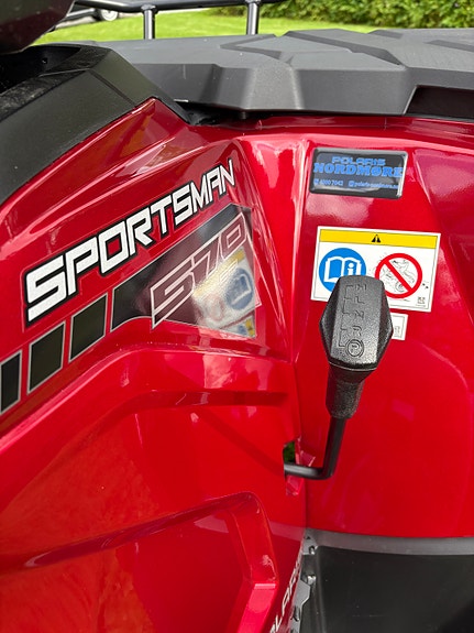 Polaris Sportsman 570 EPS m/ tømmerhenger, stor cargobox og K-winch 6 of 7