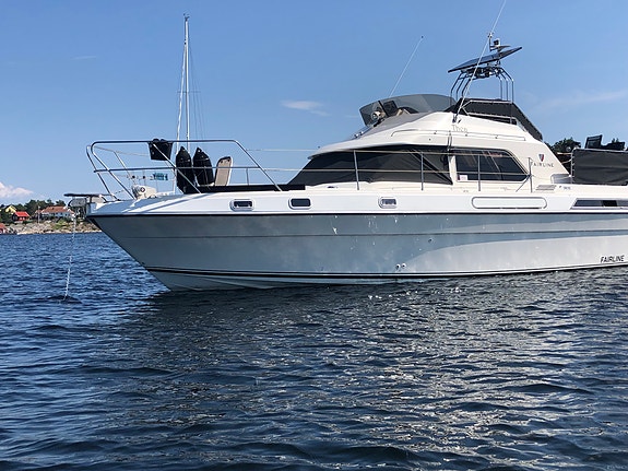 Pen og godt vedlikeholdt Fairline Turbo selges 5 of 5