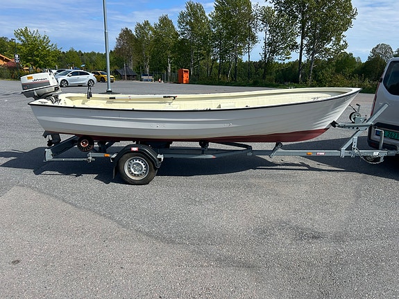 Rana 17 Open m/Johnson 25 hk original  velholdt båtpakke brukt i ferskvann