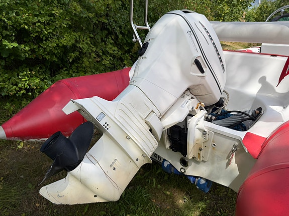 Rib ScanSea med 40 hk og Tiki henger 5 of 10