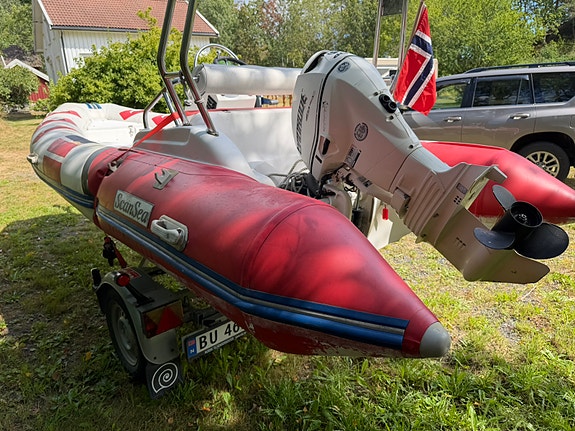 Rib ScanSea med 40 hk og Tiki henger 8 of 10