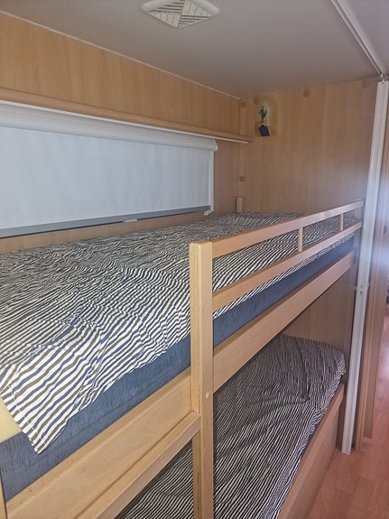 Dethleffs Camper 720 SK med spikertelt på fast plass på Skarsvatnet Camping / Oppdal 11 of 28
